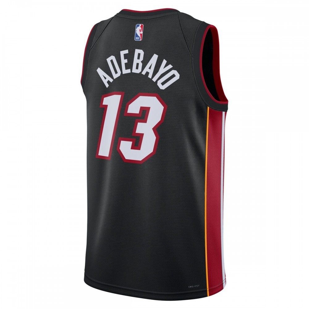 Bam Adebayo Miami Heat Unisex 2022/23 Swingman Jersey - Icon Edition - Black-Pro Kit Vault | Brand New 26/27 Sports Jerseys
